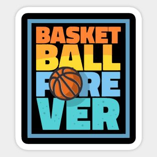 Basket ball Sticker